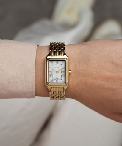 Ceas dama BOWA Barcelona Pearl Gold Steel 23