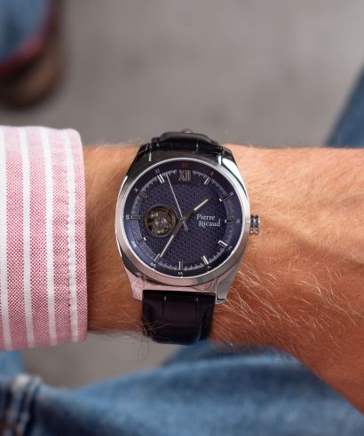 Ceas barbatesc Pierre Ricaud Automatic Open Heart