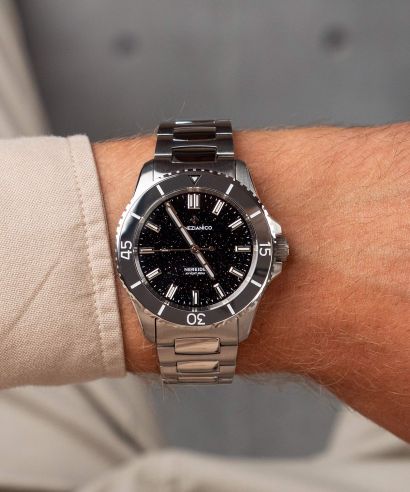 Ceas barbatesc Venezianico Nereide 39 Avventurina Nera Automatic