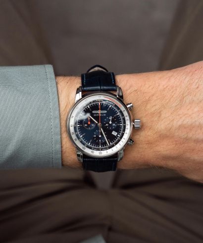 Ceas barbatesc Zeppelin LZ14 Marine Chronograph