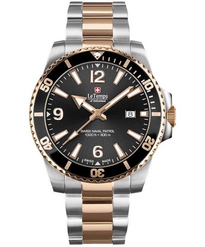 Ceas barbatesc Le Temps Swiss Naval Patrol