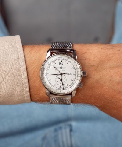 Ceas Barbatesc Zeppelin 100 Jahre GMT