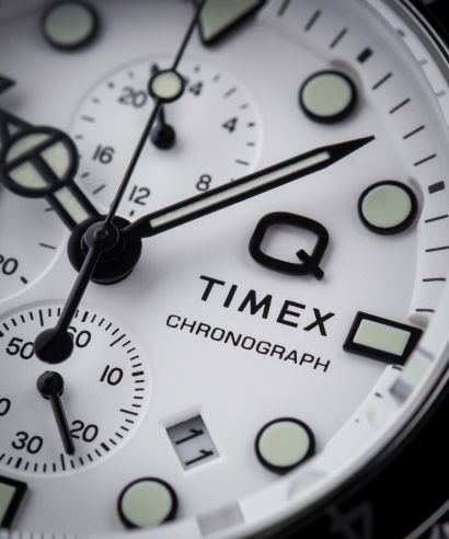 Ceas Barbatesc Timex Q Three Time Zone Chronograph