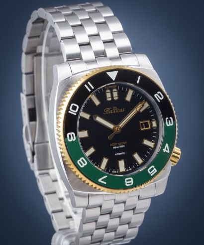 Ceas Barbatesc Balticus Deep Water Black-Green Bicolor SET Limited Edition