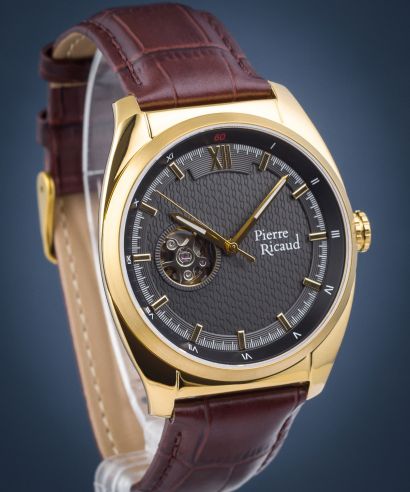 Ceas barbatesc Pierre Ricaud Automatic Open Heart