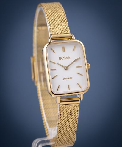 Ceas dama BOWA Dubai White-Gold Mesh 20