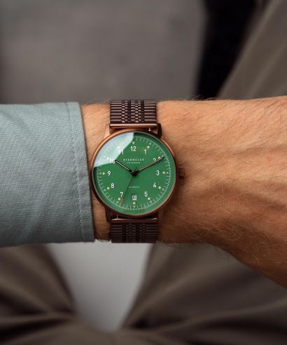 Ceas barbatesc Sternglas Lumatik Automatic Edition Bronze
