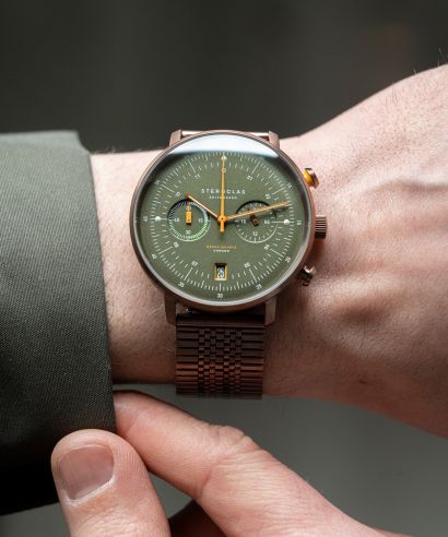Ceas barbatesc Sternglas Hamburg Mecha-Quartz Chrono