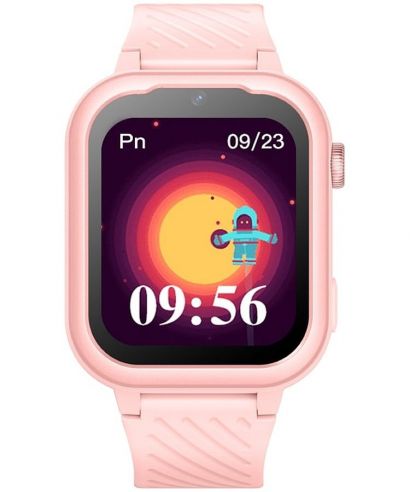 Smartwatch pentru copii Garett Kids Essa 4G Roz