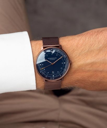 Ceas barbatesc Sternglas Hamburg Dark Blue