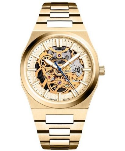 Ceas barbatesc Adriatica Skeleton Sapphire Automatic