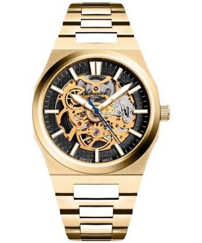 Ceas barbatesc Adriatica Skeleton Sapphire Automatic