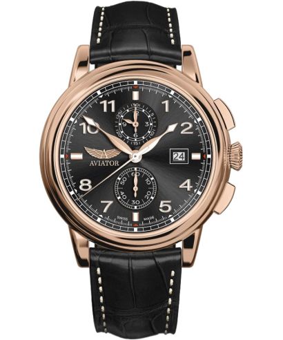 Ceas barbatesc Aviator Douglas DC-3 Chronograph Limited Edition