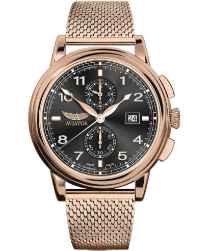 Ceas barbatesc Aviator Douglas DC-3 Chronograph Limited Edition