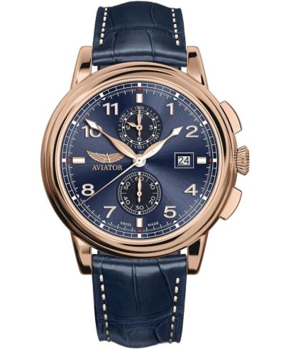 Ceas barbatesc Aviator Douglas DC-3 Chronograph Limited Edition