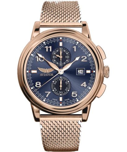 Ceas barbatesc Aviator Douglas DC-3 Chronograph Limited Edition