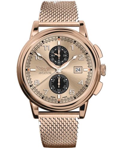 Ceas barbatesc Aviator Douglas DC-3 Chronograph Limited Edition