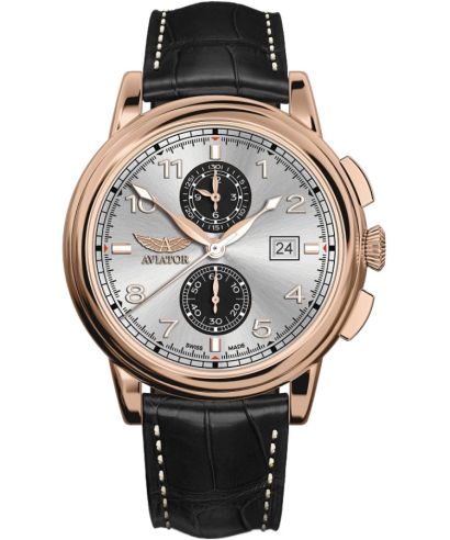 Ceas barbatesc Aviator Douglas DC-3 Chronograph Limited Edition