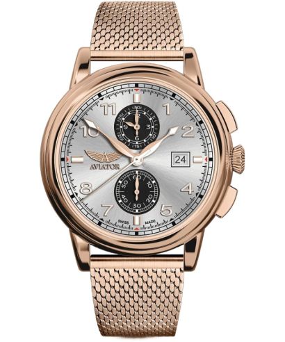 Ceas barbatesc Aviator Douglas DC-3 Chronograph Limited Edition