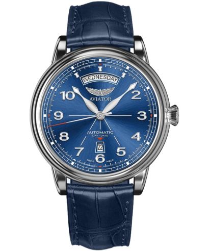 Ceas barbatesc Aviator Douglas DC-3 Day-Date Automatic Limited Edition