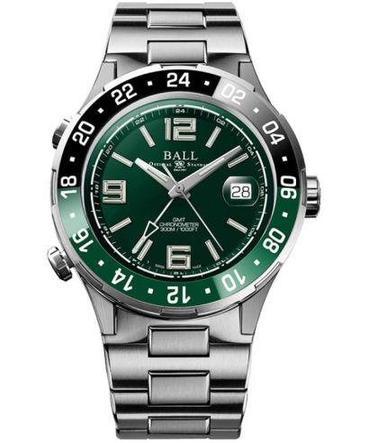 Ceas barbatesc Ball Roadmaster Pilot GMT Automatic Titanium Chronograph
