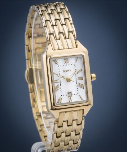 Ceas dama BOWA Barcelona Pearl Gold Steel 23