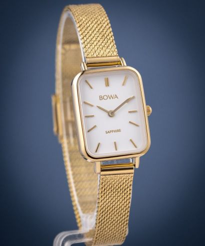 Ceas dama BOWA Dubai White-Gold Mesh 20