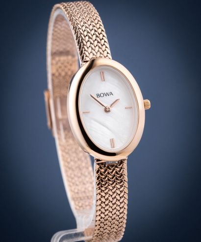 Ceas dama BOWA Oslo Pearl Rose-Gold Mesh 23