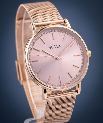 Ceas dama BOWA Rio Full Rose Gold Mesh 38