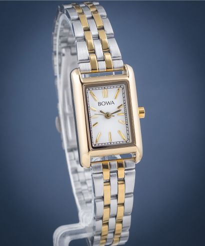 Ceas dama BOWA Paris White Silver-Gold Steel 20