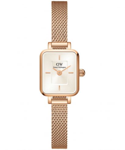 Ceas dama Daniel Wellington Quadro Mini Melrose Champagne 15
