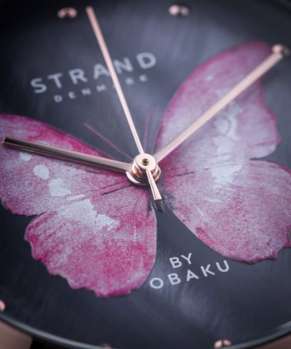 Ceas Dama Strand by Obaku Butterfly