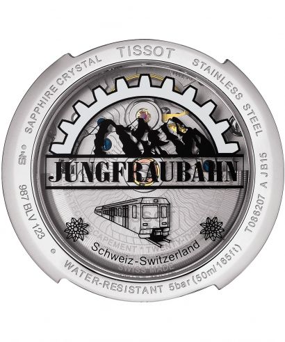 Ceas Dama Tissot Luxury Automatic Jungfraubahn Powermatic 80 Special Edition