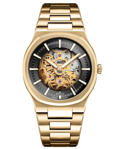 Ceas barbatesc Appella Classic Skeleton Automatic