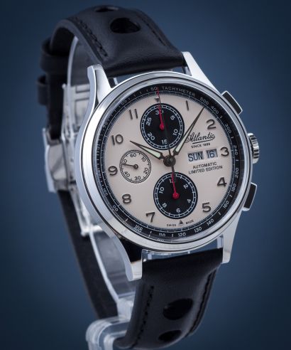 Ceas Barbatesc Atlantic Worldmaster Chronograph Valjoux Automatic Limited Edition