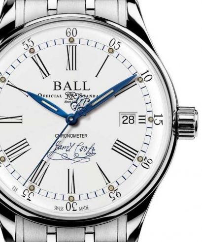 Ceas Barbatesc Ball Trainmaster Endeavour Chronometer Limited Edition