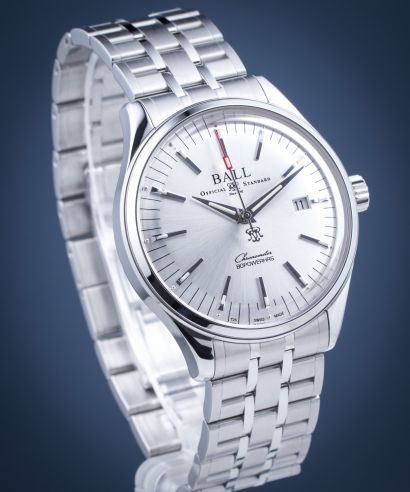 Ceas Barbatesc Ball Trainmaster Manufacture 80 Hours Automatic Chronometer
