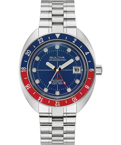 Ceas barbatesc Bulova Oceanographer GMT Automatic