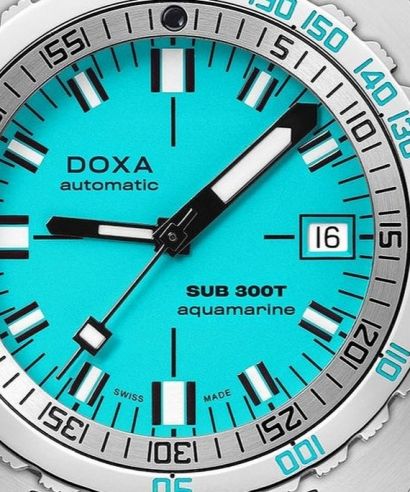 Ceas Barbatesc Doxa Sub 300T Aquamarine