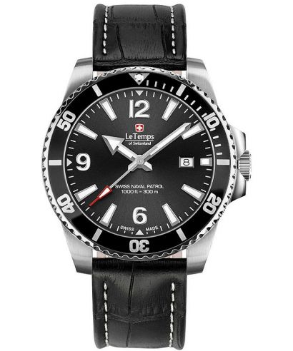 Ceas barbatesc Le Temps Swiss Naval Patrol