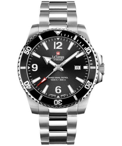 Ceas barbatesc Le Temps Swiss Naval Patrol