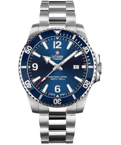 Ceas barbatesc Le Temps Swiss Naval Patrol