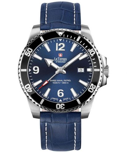 Ceas barbatesc Le Temps Swiss Naval Patrol