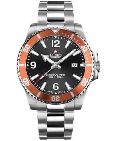 Ceas barbatesc Le Temps Swiss Naval Patrol