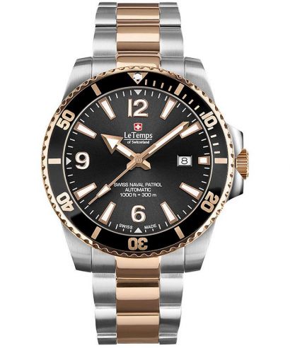 Ceas barbatesc Le Temps Swiss Naval Patrol