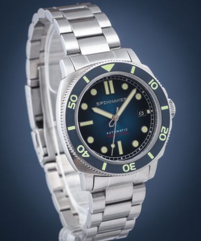 Ceas Barbatesc Spinnaker Hull Diver Automatic Liberty Blue