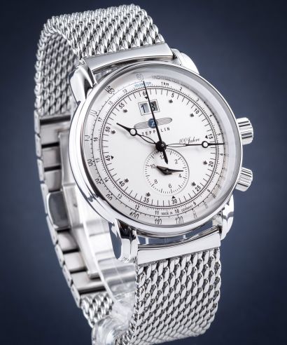 Ceas Barbatesc Zeppelin 100 Jahre GMT