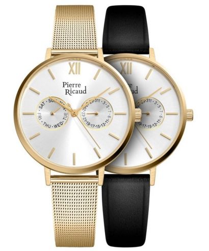 Ceas dama Pierre Ricaud Multifunction SET