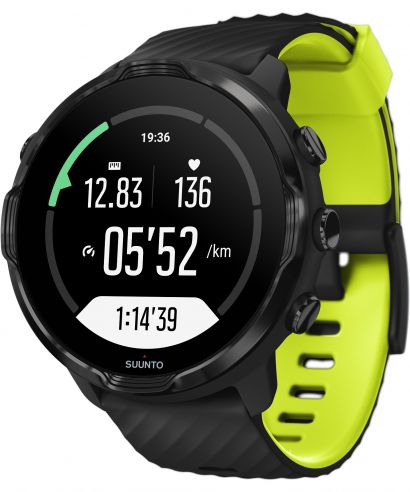 Smartwatch Unisex Suunto 7 Black Lime Wrist HR GPS