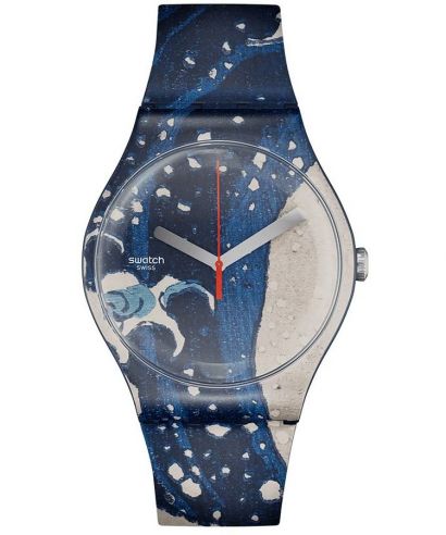Ceas Unisex Swatch The Great Wave By Hokusai & Astrolabe